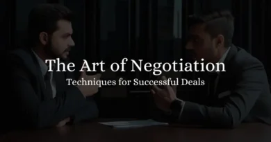 The Art of Negotiation: Techniques for Successful Deals 2023
